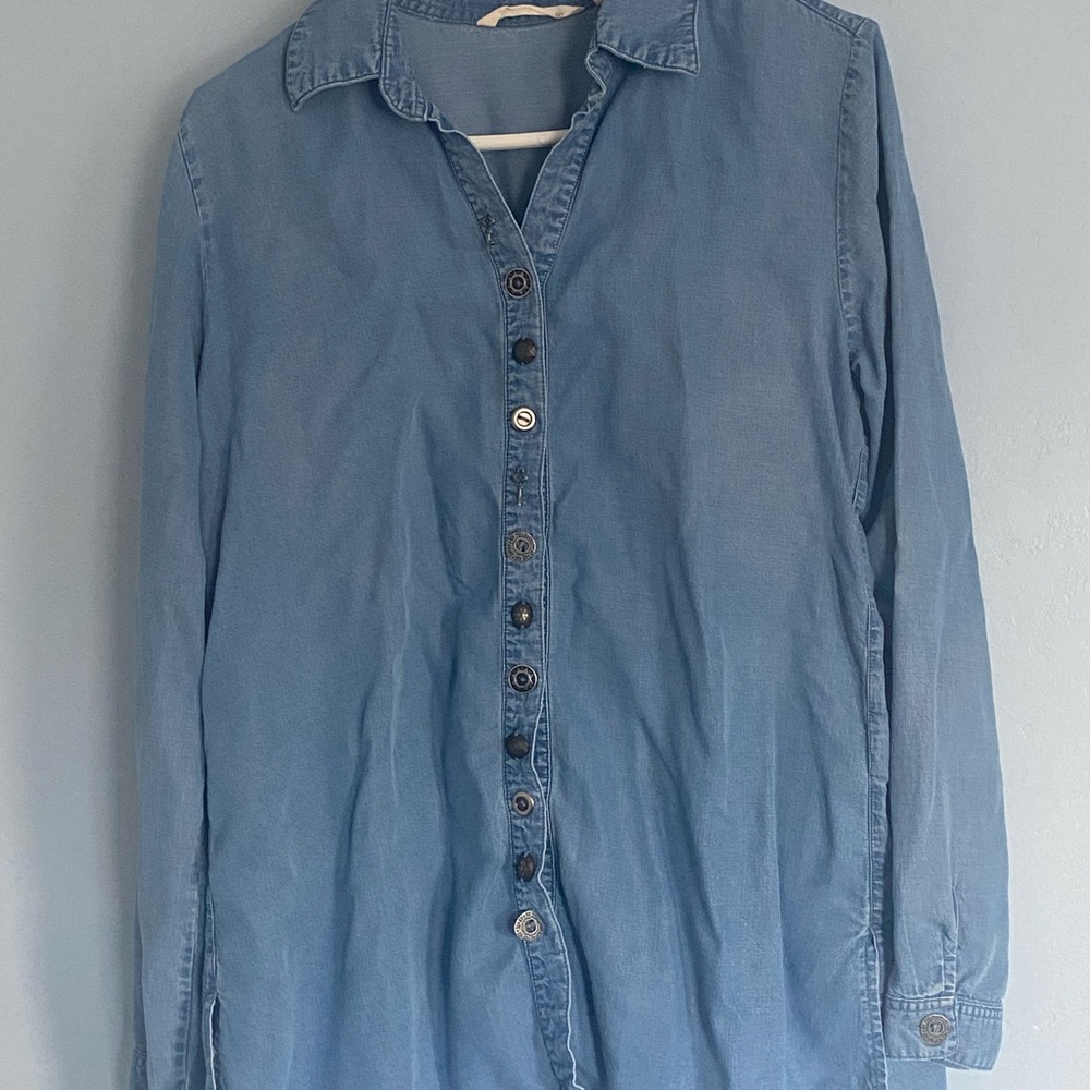 Women’s Blue Denim Shirt